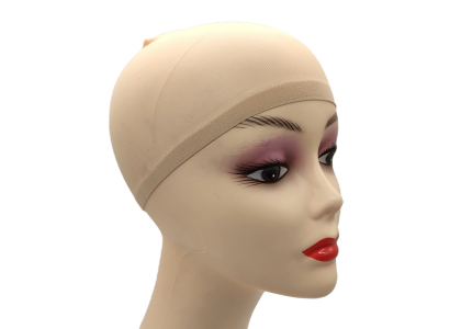 How to put long hair in a wig cap