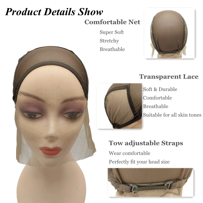 crochet lace wig cap
